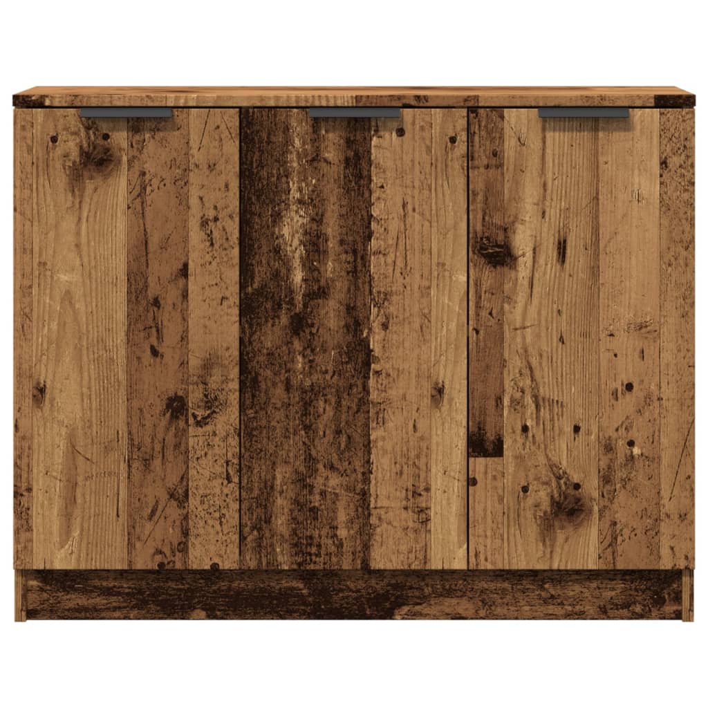 Sideboard Old Wood 90.5x30x70 cm Engineered Wood